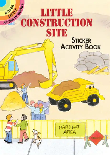 Little Construction Site Sticker Activity Book by Cathy Beylon