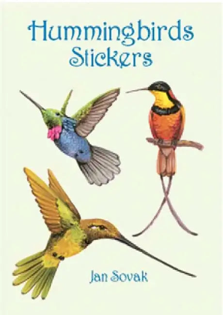 Hummingbirds Stickers by Jan Sovak