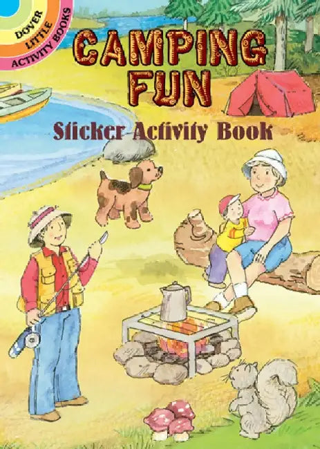 Camping Fun Sticker Activity Book [With Stickers] by Cathy Beylon