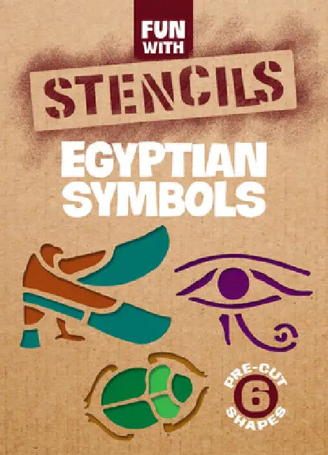 Fun with Egyptian Symbols Stencils by Ellen Harper