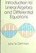 Introduction to Linear Algebra & Differential Equations by Dettman