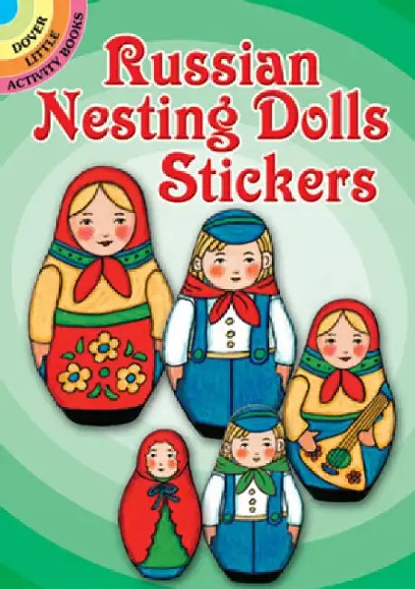 Russian Nesting Dolls Stickers by Freddie Levin