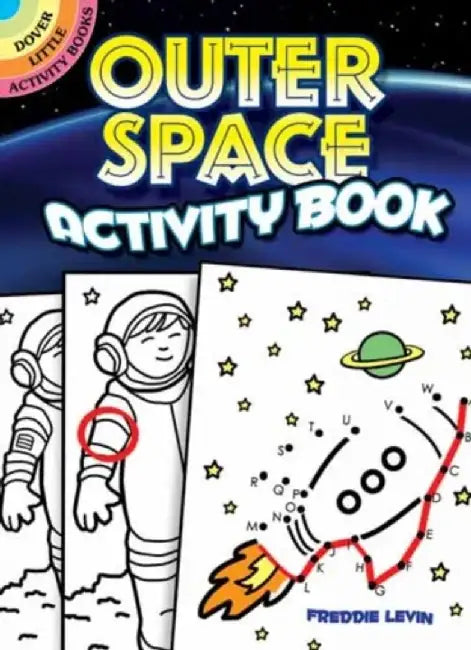 Outer Space Activity Book by Freddie Levin