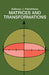 Matrices and Transformations by Anthony J. Pettofrezzo