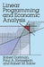 Linear Programming and Economic Analysis by Robert Dorfman