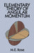 Elementary Theory of Angular Momentum by M. E. Rose