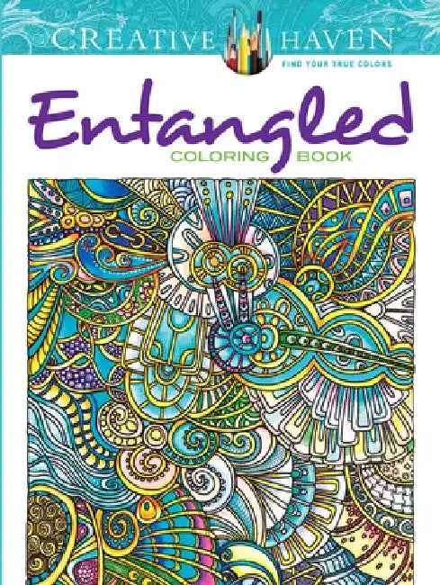 Creative Haven Entangled Coloring Book by Angela Porter