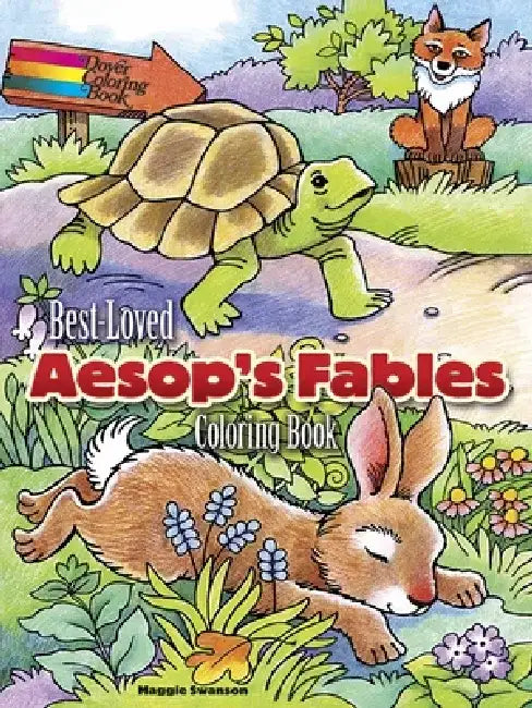 Best-Loved Aesop's Fables Coloring Book by Maggie Swanson