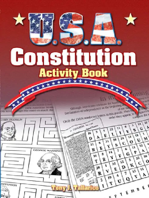 U.S.A. Constitution Activity Book by Tony J. Tallarico