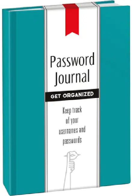 Password Journal: Caribbean Blue by Dover