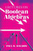 Lectures on Boolean Algebras by Paul R. Halmos