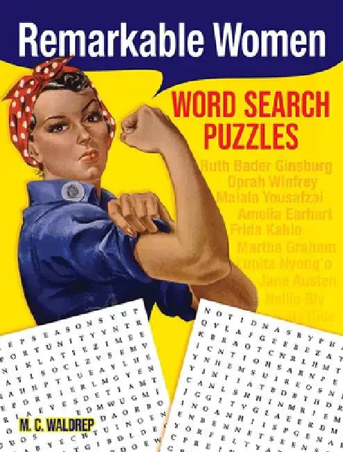 Remarkable Women Word Search Puzzles by M. C. Waldrep
