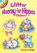 Glitter Hooray for Hippos Stickers by Teresa Goodridge