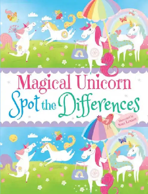 Magical Unicorn Spot the Differences by Sam Loman