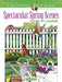 Creative Haven Spectacular Spring Scenes Color by Number by George Toufexis