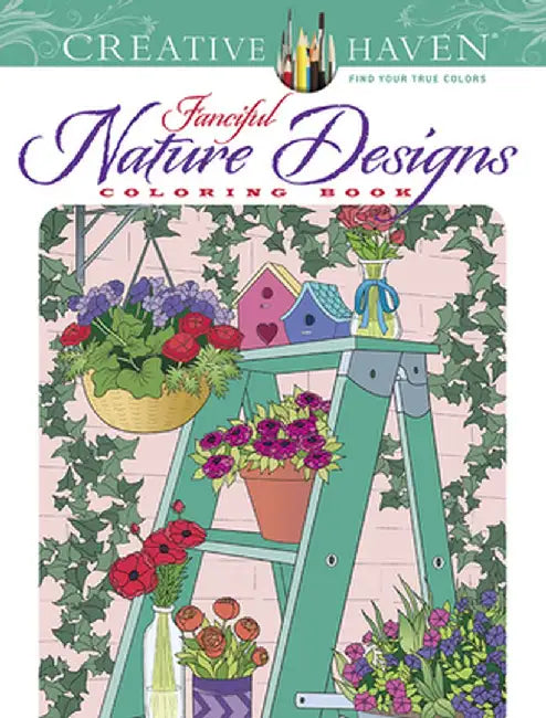 Creative Haven Fanciful Nature Designs Coloring Book by Jessica Mazurkiewicz