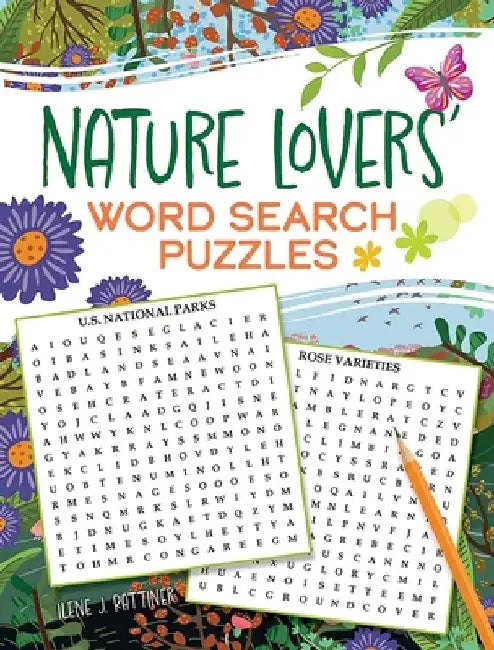 Nature Lovers' Word Search Puzzles by Ilene J. Rattiner