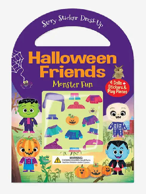 Halloween Friends: Monster Fun: Story Sticker Dress-Up by Betsy Ochester, Chiara Galletti