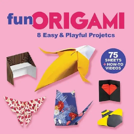 Fun Origami: 8 Easy & Playful Projects with 75 Sheets of Origami Paper + How-To Videos by Nick Robinson, Marc Kirschenbaum, Vanda Battaglia