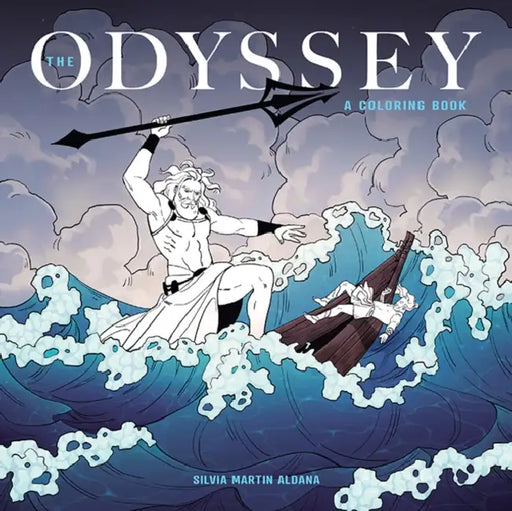 The Odyssey: A Coloring Book by Silvia Martin Aldana, Homer