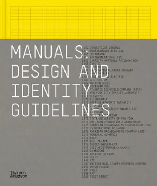 Manuals: Design and Identity Guidelines by Massimo Vignelli