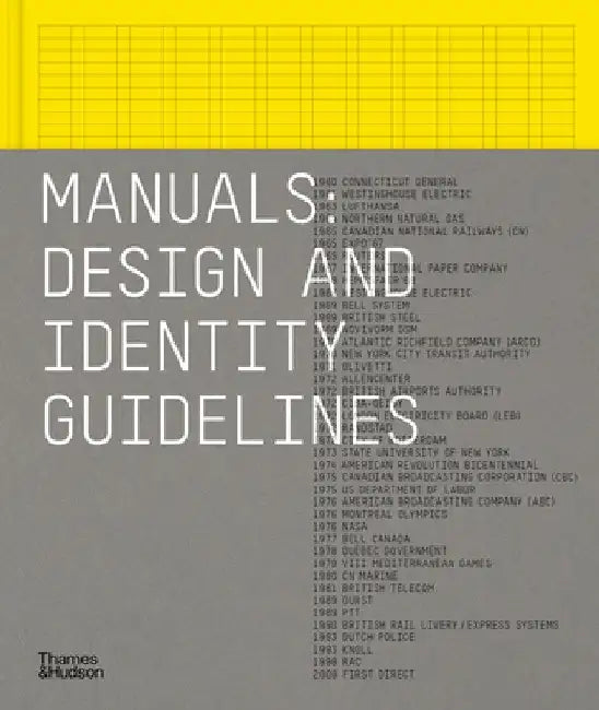 Manuals: Design and Identity Guidelines by Massimo Vignelli