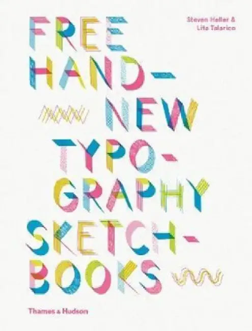 Free Hand New Typography Sketchbooks by Tokyo Genso