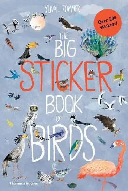 Big Sticker Book of Birds by Yuval Zommer