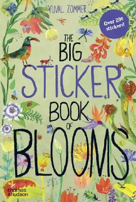 The Big Sticker Book of Blooms by Yuval Zommer