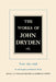 The Works of John Dryden, Volume XX: Prose 1691-1698 de Arte Graphica and Shorter Works Volume 20 by John Dryden, George R. Guffey, Alan Roper