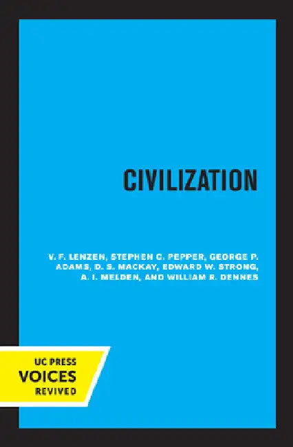 Civilization by V. F. Lenzen