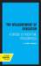 The Measurement of Sensation: A Critique of Perceptual Psychophysics by C. Wade Savage