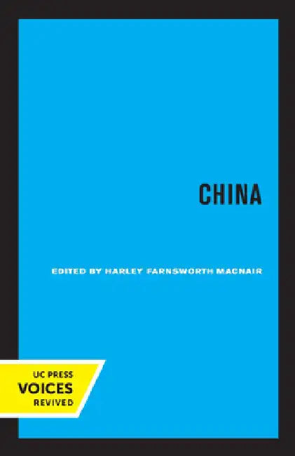 China by Harley Farnsworth Macnair