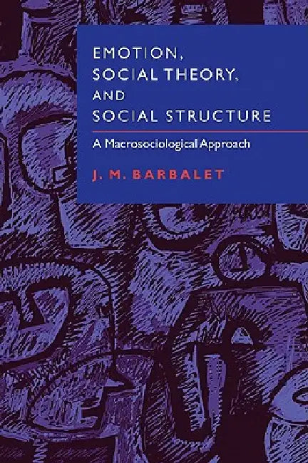 Emotion, Social Theory, and Social Structure: A Macrosociological Approach by J. M. Barbalet