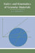 Statics and Kinematics of Granular Materials by R. M. Nedderman