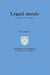 Liquid Metals: Concepts and Theory by Norman Henry March