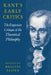 Kant's Early Critics: The Empiricist Critique of the Theoretical Philosophy by Brigitte Sassen, Sassen Brigitte
