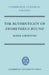 The Authenticity of Prometheus Bound by Mark Griffith