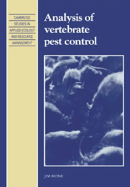 Analysis of Vertebrate Pest Control by Jim Hone
