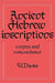 Ancient Hebrew Inscriptions: Corpus and Concordance by G. I. Davies