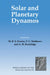 Solar and Planetary Dynamos by M. R. E. Proctor, P. C. Matthews, A. M. Rucklidge