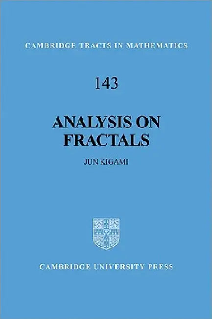Analysis on Fractals by Jun Kigami
