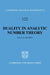 Duality in Analytic Number Theory by Peter D. Elliott