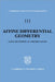 Affine Differential Geometry: Geometry of Affine Immersions by Katsumi Nomizu