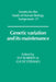 Genetic Variation and Its Maintenance by D. F. Roberts, Derek F. Roberts, G. F. de Stefano