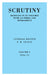 Scrutiny: A Quarterly Review Vol. 5 1936-37 by F R Leavis, F. R. Leavis, Leavis F. R.