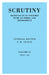 Scrutiny Vol. 6 1937-38 by F R Leavis, F. R. Leavis, Leavis F. R.