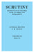 Scrutiny: A Quarterly Review Vol. 7 1938-39 by F R Leavis, F. R. Leavis, Leavis F. R.