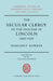 Secular Clergy Diocese Lincoln by Margaret Bowker