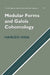Modular Forms and Galois Cohomology by Haruzo Hida, Hida Haruzo